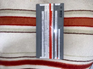 Regla de cálculo hidráulico Bosch