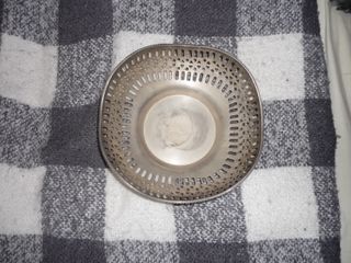 Cesto Portapane Sheffield Vintage