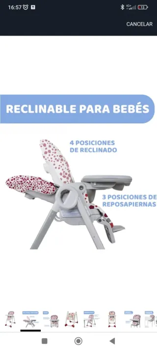 Trona Chicco Polly Progress