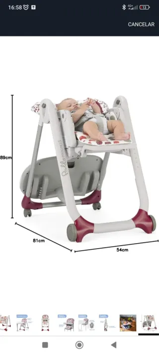 Trona Chicco Polly Progress