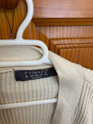 Jersey Primark Talla S Beige