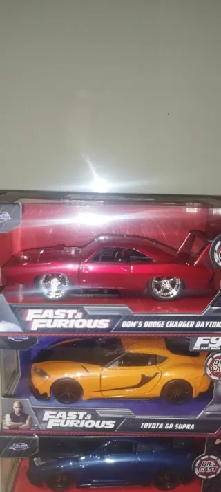 Coches 1:32 Fast & Furious a todo gas