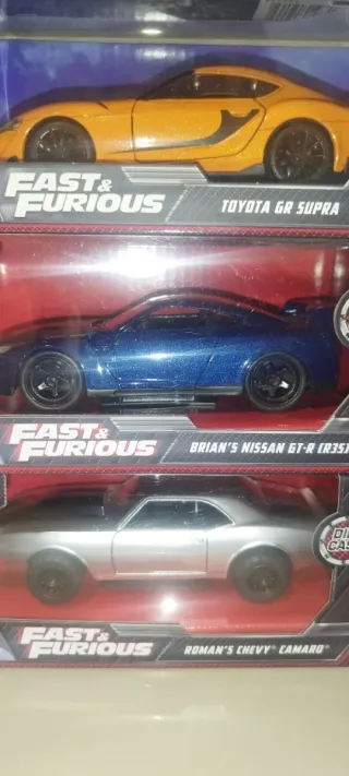 Coches 1:32 Fast & Furious a todo gas