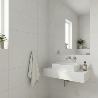 Azulejo Blanco Mate 32x90 - Pasta Blanca