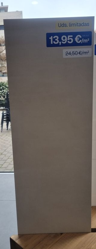 Azulejo Blanco Mate 32x90 - Pasta Blanca