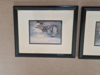 Cuadro decorativo madera y cristal