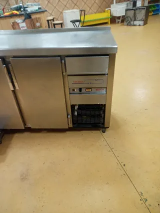 Mostrador refrigerado acero inoxidable