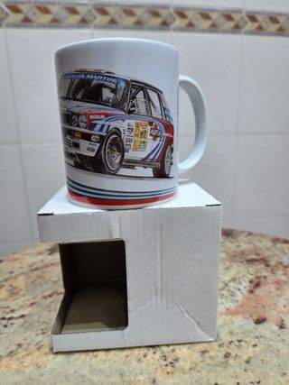 Pack 2 Tazas Rally Lancia 037 y Delta