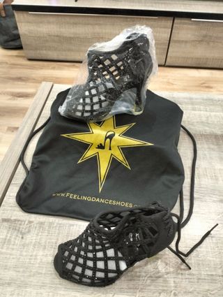 Zapatos de baile negros sin estrenar