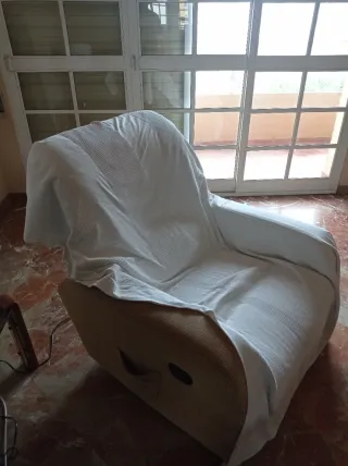 Cabecero de forja marrón