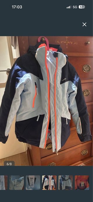 Chaqueta de esquí Talla 10-12