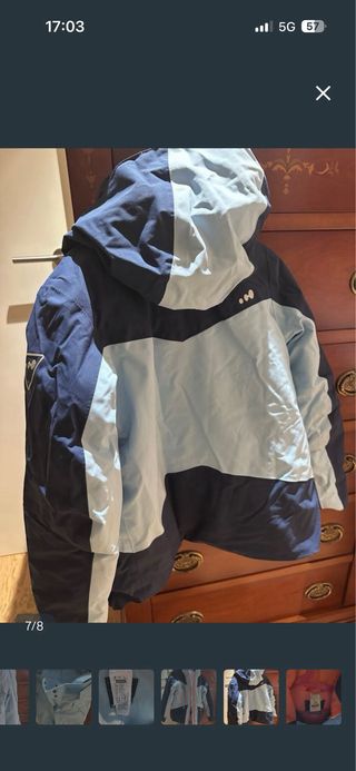 Chaqueta de esquí Talla 10-12