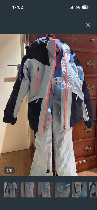 Chaqueta de esquí Talla 10-12