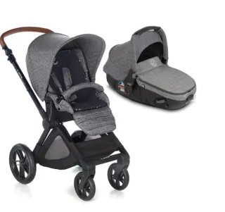 Lote recién nacido: minicuna, cuna viaje y carro.