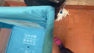 Parque infantil Chicco azul tematica oceano