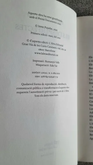 Libro: Els desperfectes - Irene Pujadas