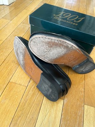 Mocasines 1901 Niño. Negro. Talla 38