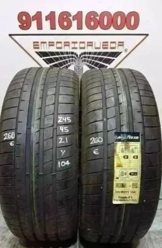 4UD 245 45 21 Y GOODYEAR RUEDA YA MONTADA