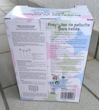 Proyector Peluche Bebé Ballena Azul