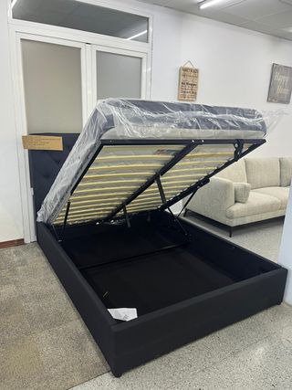 cama canapé nueva con cabecero incluido