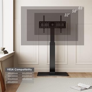 Soporte de Suelo para TV FITUEYES Altura Ajustable