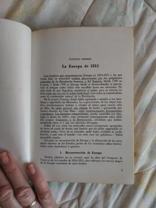 Europa de 1815 a nuestros días