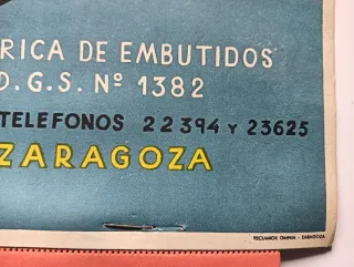 Calendario 1960 Alfonso Kurtz