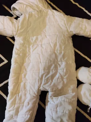 Buzo blanco 6-12 meses