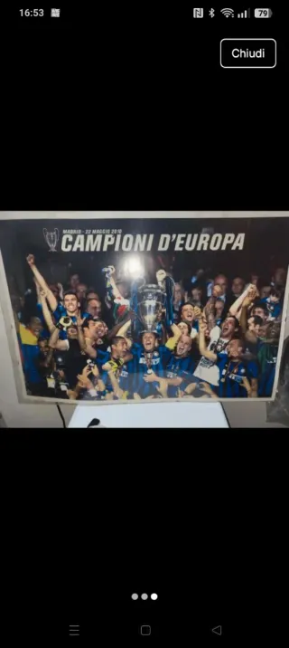 Poster Campioni d'Italia Inter 2010