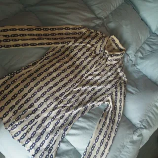 Camicia vintage Celine a catena