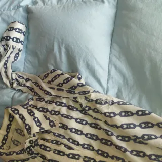 Camicia vintage Celine a catena