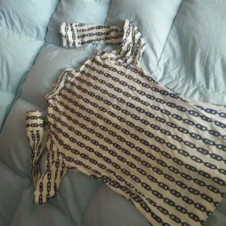 Camicia vintage Celine a catena