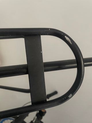 Portaequipajes bicicleta Tija Sillín Elops 500