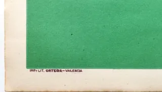 Cartel litográfico de Federico Tormo Monzó