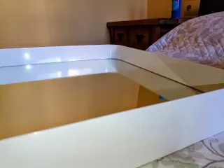 Espejo Corte Inglés Marco Blanco 40x60cm