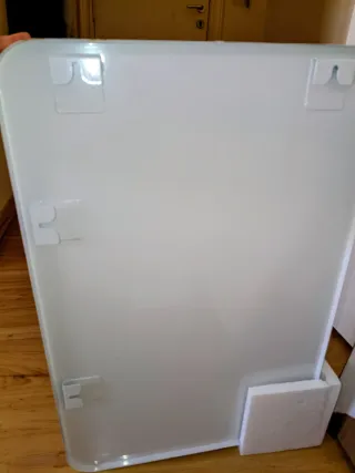 Espejo Corte Inglés Marco Blanco 40x60cm