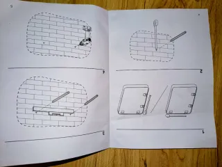 Espejo Corte Inglés Marco Blanco 40x60cm