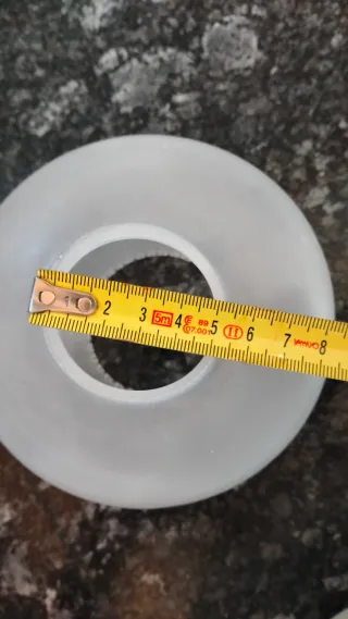 Tulipas de cristal para lámpara