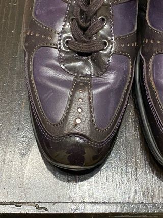 Scarpe Hogan Donna Viola/Marrone non ho scatola