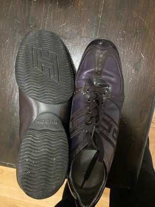 Scarpe Hogan Donna Viola/Marrone non ho scatola