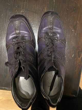 Scarpe Hogan Donna Viola/Marrone non ho scatola