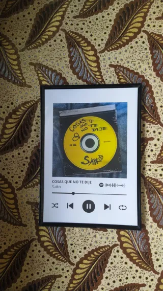 Póster Saiko - Cosas que no te dije