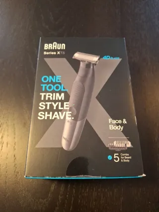 Braun Series XT5 Cortapelos y Afeitadora