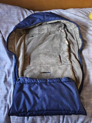 Saco para silla de paseo azul
