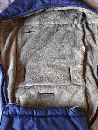 Saco para silla de paseo azul