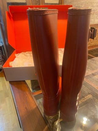 Botas Hunter Rojas Talla 38