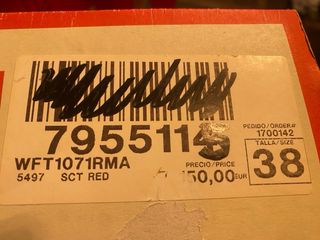 Botas Hunter Rojas Talla 38