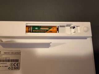 Teclado Inalámbrico Ewent PC/Tablet Plata