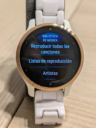 Reloj Garmin Venu 2S Blanco  (correa a estrenar)