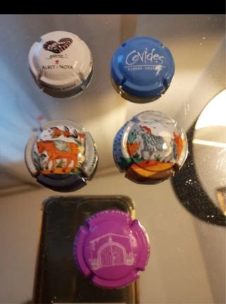 Chapas de cava coleccionables